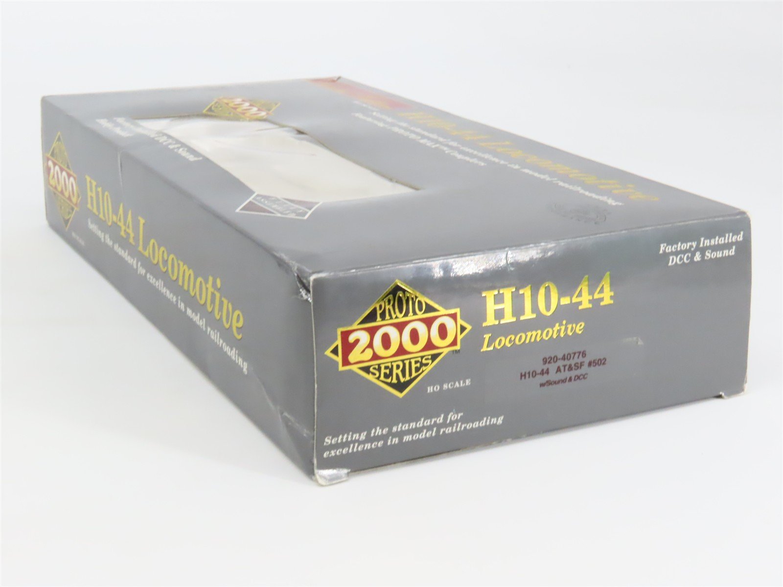 HO Scale Proto 2000 920-40776 ATSF Santa Fe H10-44 Diesel #502 w/ DCC & Sound