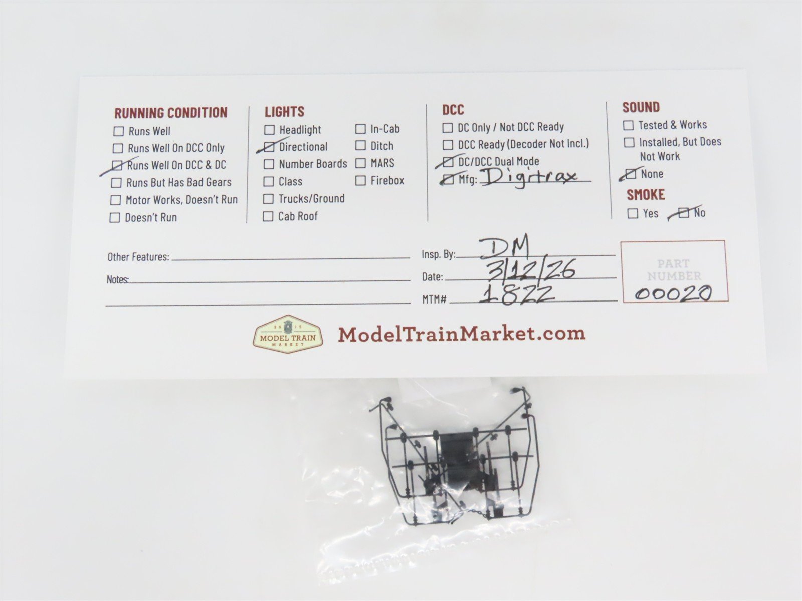 HO Scale Atlas Classic 20000221 ATSF Santa Fe EMD GP7 Diesel #2691 w/ DCC