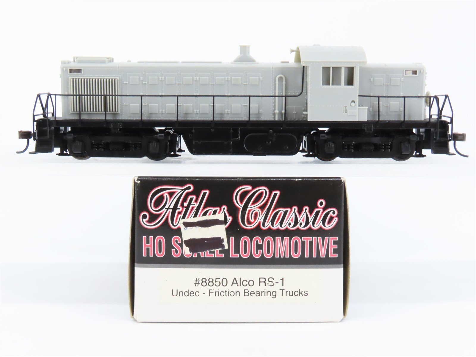 HO Scale Atlas Classic 8850 Undecorated ALCO RS-1 Diesel Locomotive