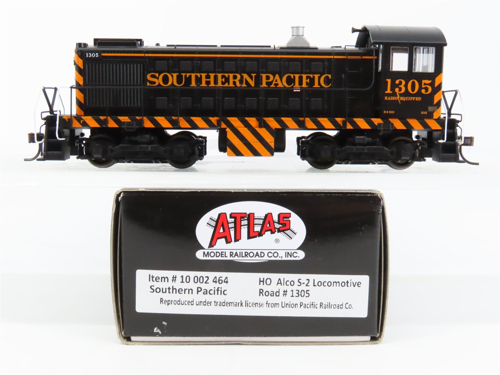 HO Scale Atlas 10002464 SP Southern Pacific ALCO S4 Diesel #1305 w/ DCC & Sound