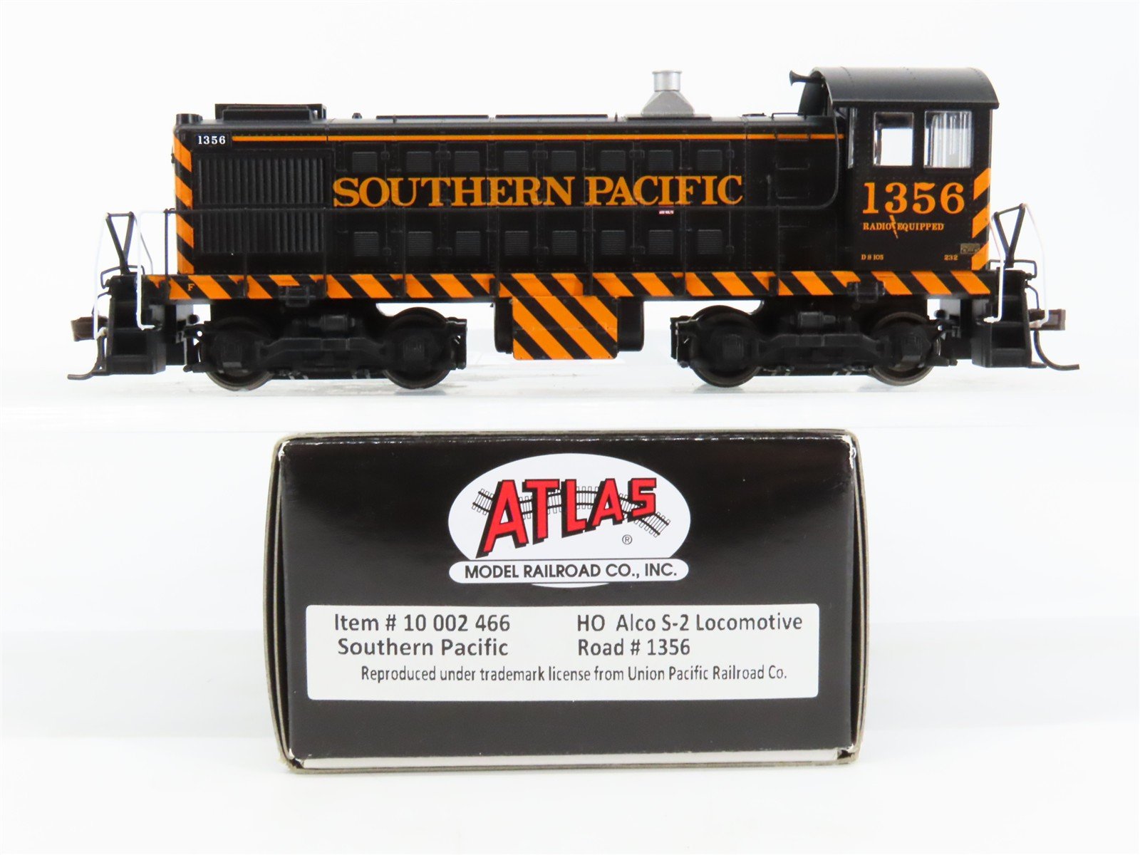 HO Scale Atlas 10002466 SP Southern Pacific ALCO S4 Diesel #1356 w/ DCC & Sound
