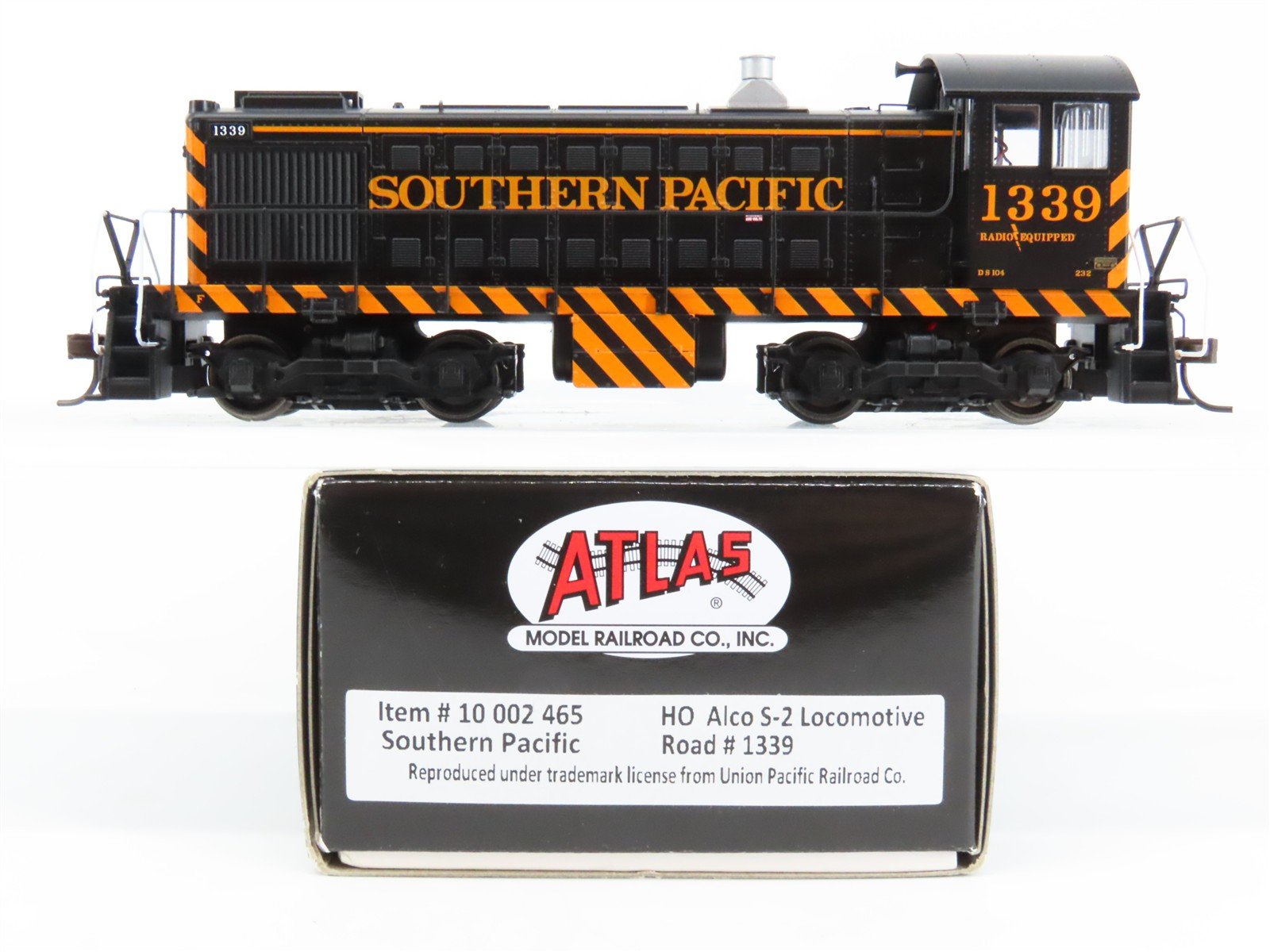 HO Scale Atlas 10002465 SP Southern Pacific ALCO S4 Diesel #1339 w/ DCC & Sound