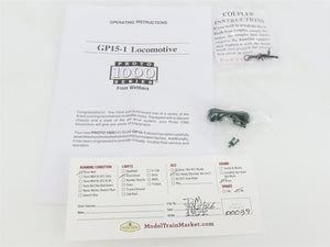 HO Proto 1000 920-35076 CNW Chicago North Western GP15-1 Diesel #4400 -DCC Ready