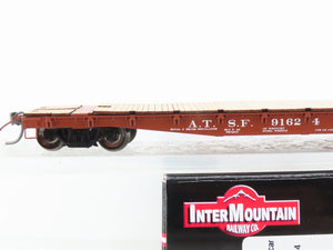 HO Scale InterMountain 48702-04* ATSF Santa Fe Railroad Flat Car #91624