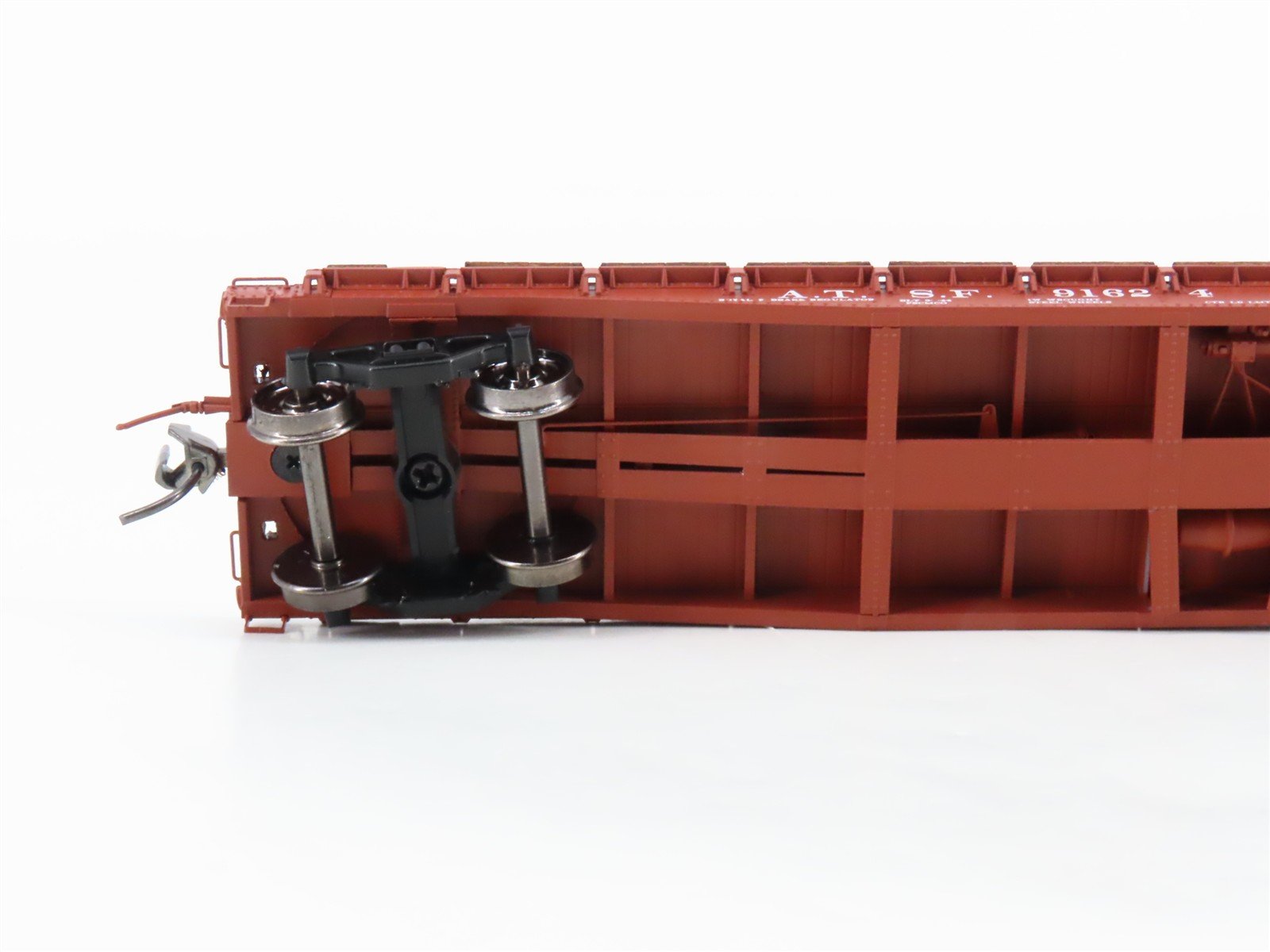 HO Scale InterMountain 48702-04* ATSF Santa Fe Railroad Flat Car #91624