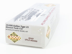 HO Scale PROTO 2000 Kit #23167 UTLX Union 10,000 Gallon Riveted Tank Car #60350