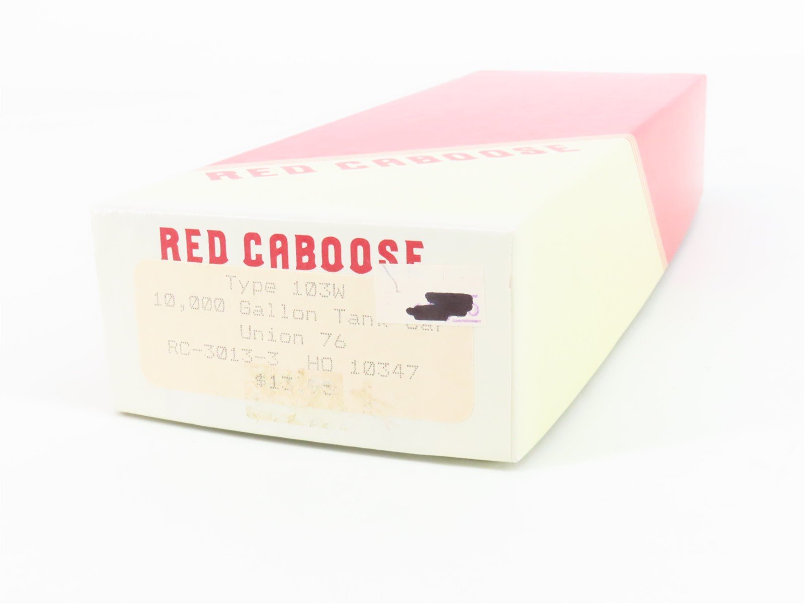 HO Scale Red Caboose Kit RC-3013-3 UOCX Union 76 10,000 Gallon Tank Car #10347