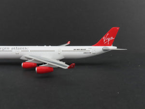 1:400 Sky Club 98-002 Die-Cast Virgin Atlantic Airbus A340-311 Aircraft G-VBUS