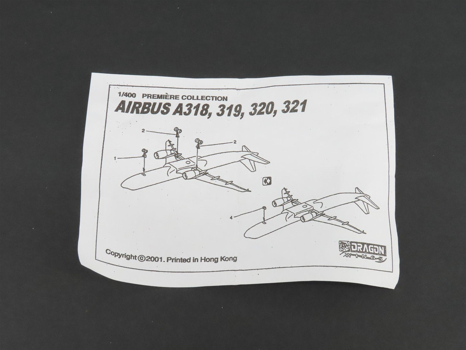 1:400 Dragon Wings 55462-03 Die-Cast Air Canada Airbus A320 Aircraft C-FFWN
