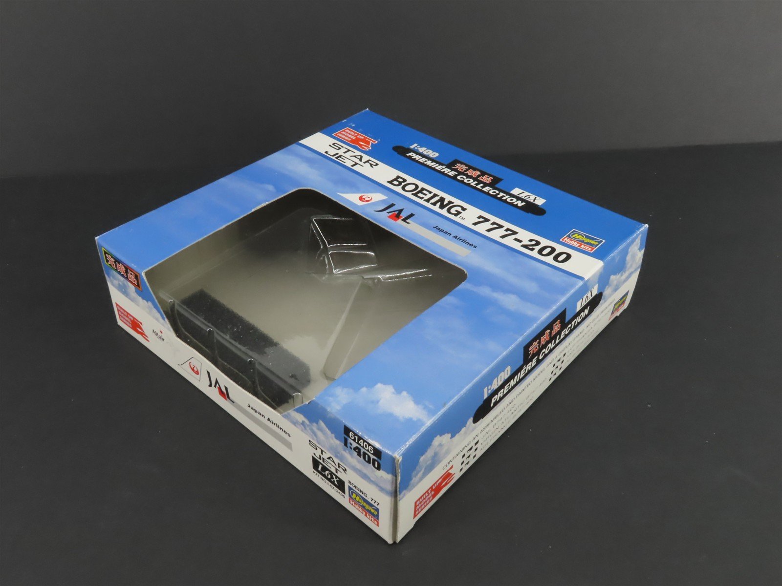 1:400 Hasegawa 61406 Die-Cast JAL Japan Airlines Boeing 777-200 Aircraft JA8983