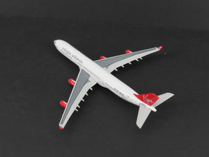 1:400 Hasegawa 61402 Die-Cast Virgin Atlantic Airbus A340-311 Aircraft G-VAIR