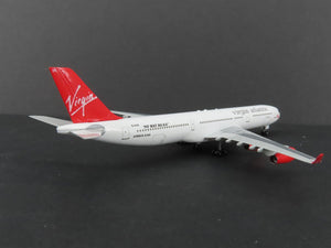 1:400 Hasegawa 61402 Die-Cast Virgin Atlantic Airbus A340-311 Aircraft G-VAIR