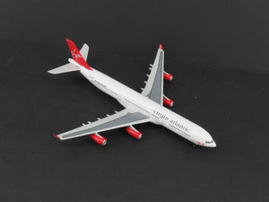 1:400 Hasegawa 61402 Die-Cast Virgin Atlantic Airbus A340-311 Aircraft G-VAIR