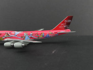 1:400 Scale TOMY Die-Cast JAL Dream Express Boeing 747 Aircraft JA8904 w/ Stand