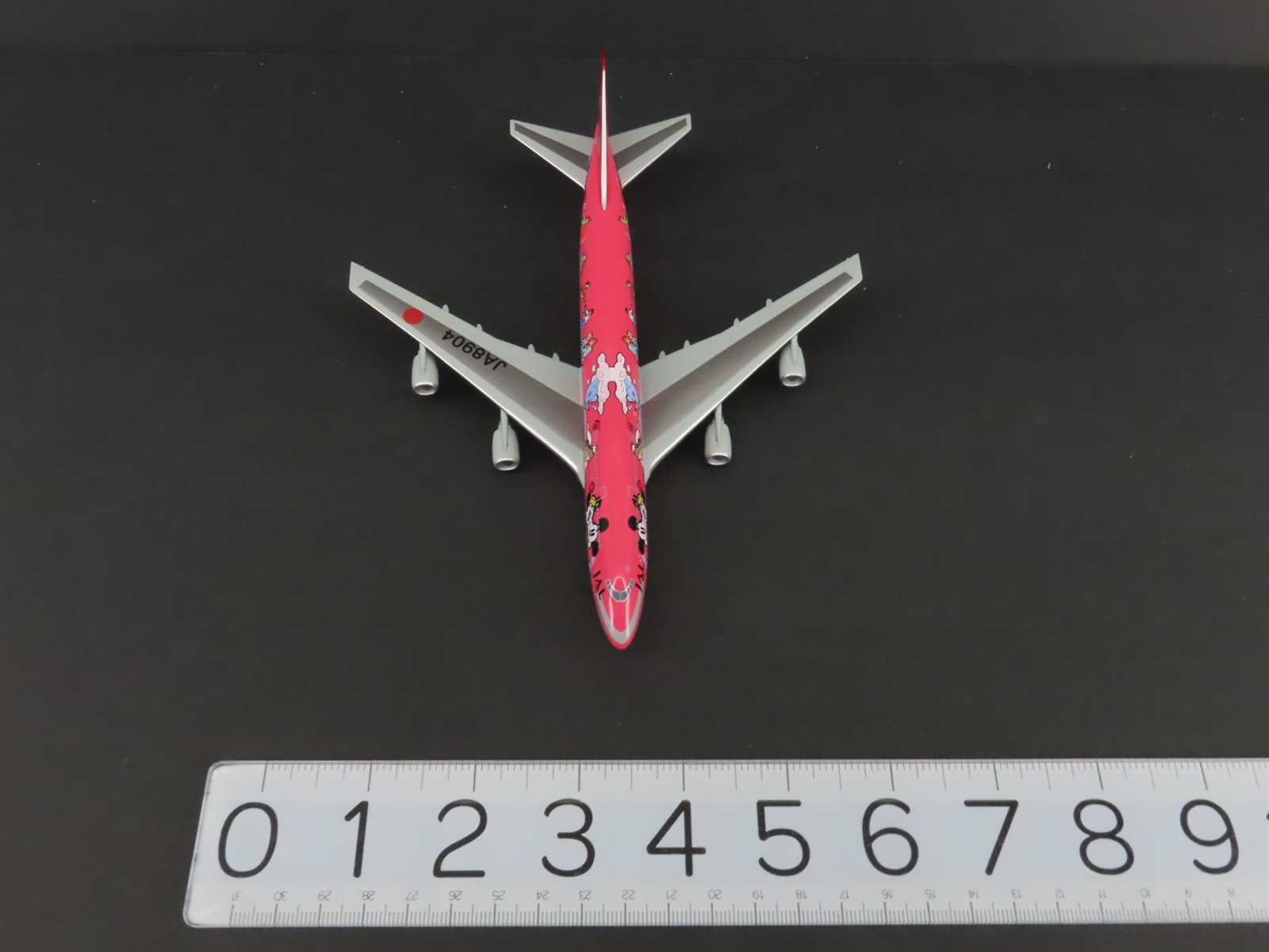 1:400 Scale TOMY Die-Cast JAL Dream Express Boeing 747 Aircraft JA8904 w/ Stand