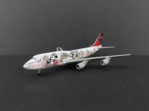 1:400 Scale TOMY Die-Cast JAL Dream Express Boeing 747 Aircraft JA8908 w/ Stand