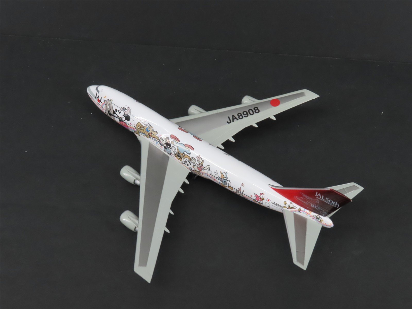 1:400 Scale TOMY Die-Cast JAL Dream Express Boeing 747 Aircraft JA8908 w/ Stand