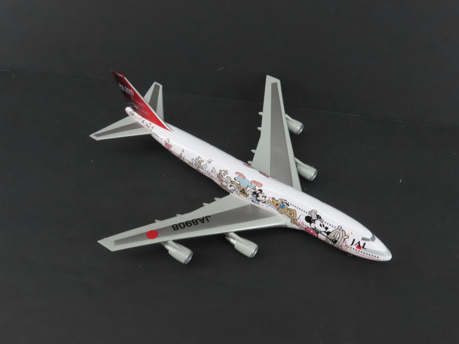 1:400 Scale TOMY Die-Cast JAL Dream Express Boeing 747 Aircraft JA8908 w/ Stand