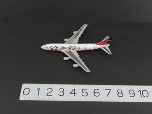 1:400 Scale TOMY Die-Cast JAL Dream Express Boeing 747 Aircraft JA8908 w/ Stand