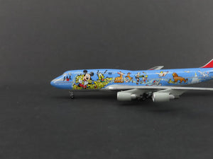 1:400 Scale TOMY Die-Cast JAL Dream Express Boeing 747 Aircraft JA8083 w/ Stand