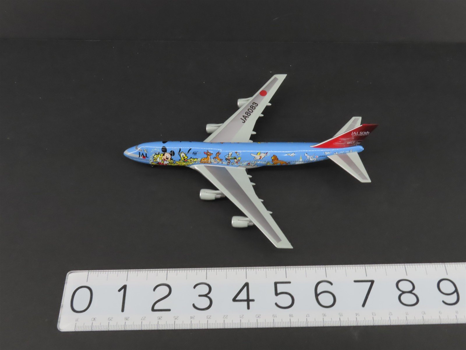 1:400 Scale TOMY Die-Cast JAL Dream Express Boeing 747 Aircraft JA8083 w/ Stand