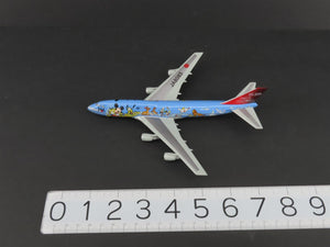 1:400 Scale TOMY Die-Cast JAL Dream Express Boeing 747 Aircraft JA8083 w/ Stand