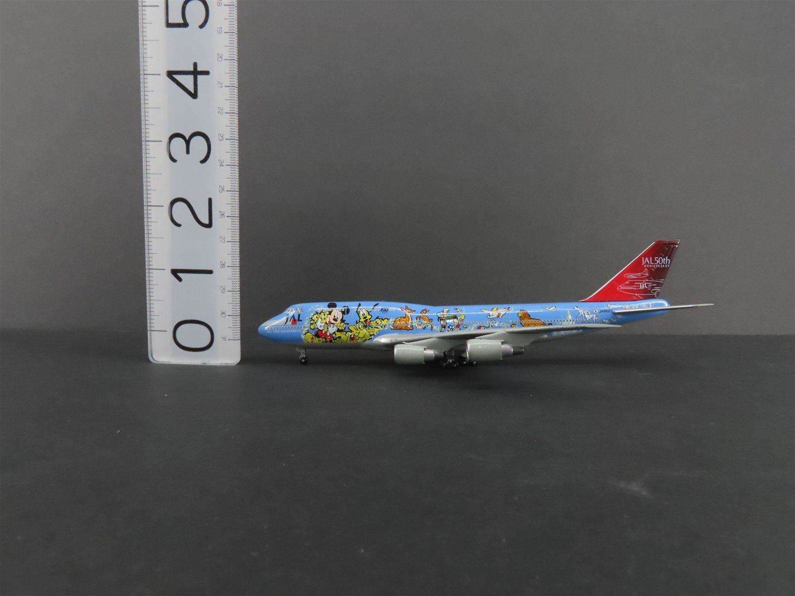 1:400 Scale TOMY Die-Cast JAL Dream Express Boeing 747 Aircraft JA8083 w/ Stand