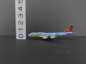 1:400 Scale TOMY Die-Cast JAL Dream Express Boeing 747 Aircraft JA8083 w/ Stand