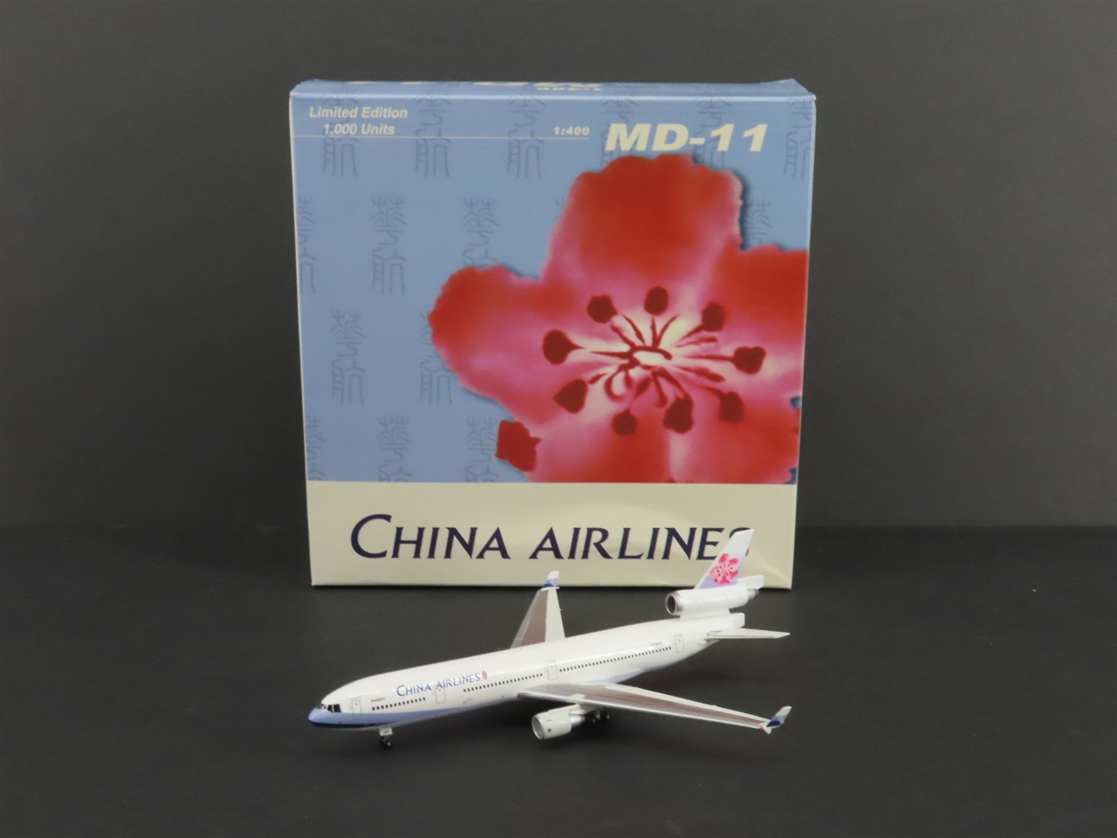 1:400 Airshop Die-Cast China Airlines McDonnell Douglas MD-11 Aircraft N489GX