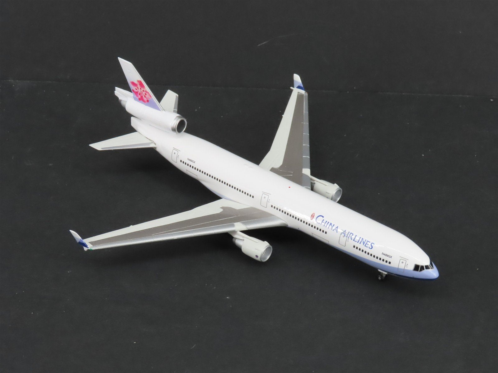 1:400 Airshop Die-Cast China Airlines McDonnell Douglas MD-11 Aircraft N489GX