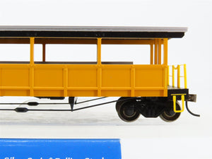 HO Scale Bachmann 17448 Unlettered Open-Sided Excursion Passenger Car