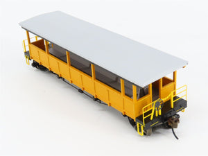 HO Scale Bachmann 17448 Unlettered Open-Sided Excursion Passenger Car