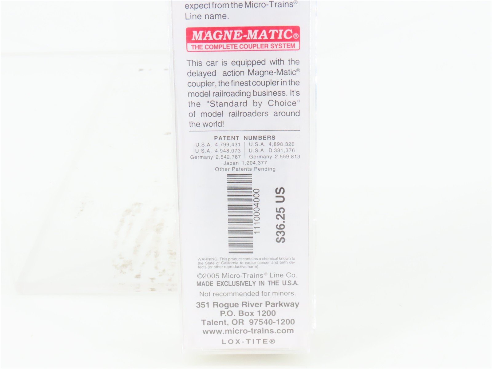 N Scale Micro-Trains MTL 11100040 ETTX C&O Chessie System 89' Auto Rack #802679