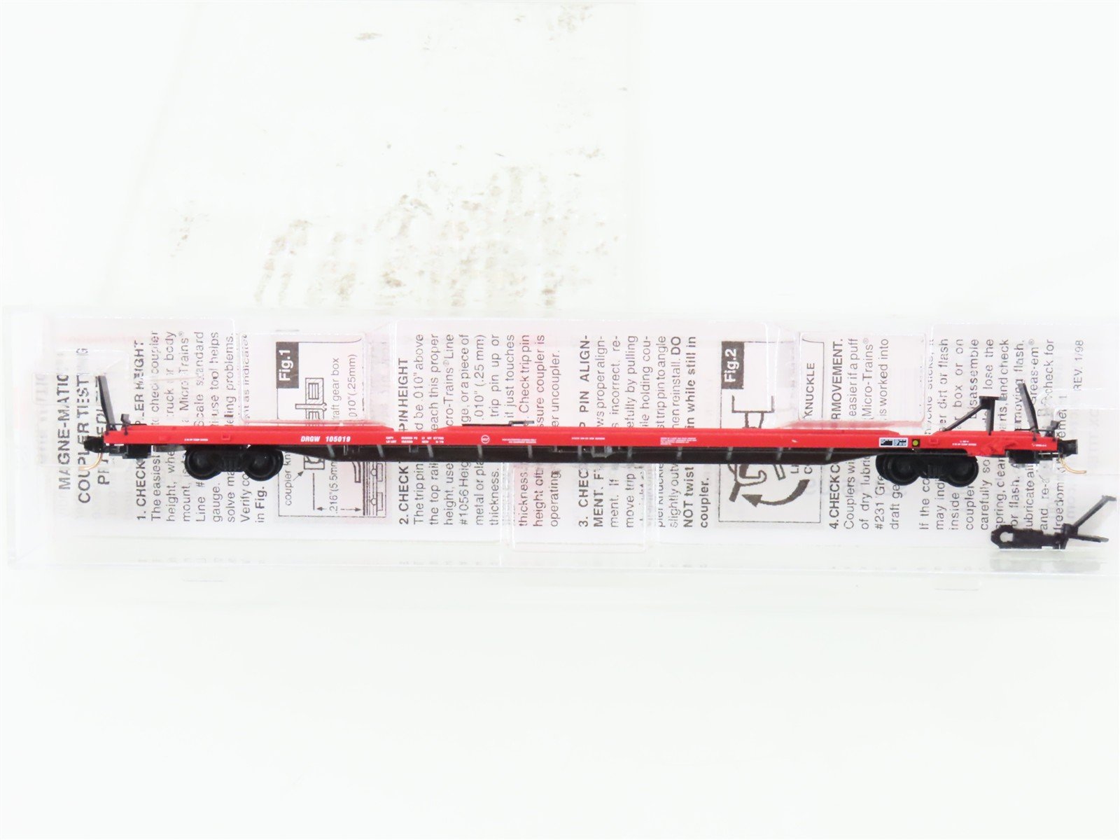 N Scale Micro-Trains MTL 71530 DRGW Rio Grande 89' 4