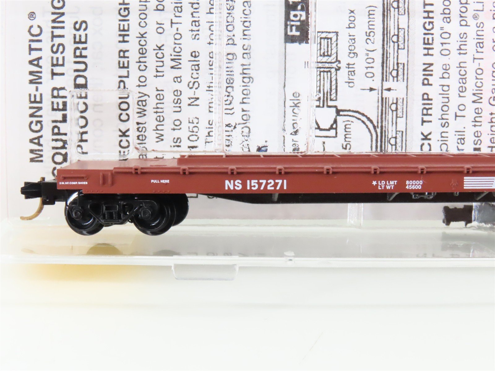 N Scale Micro-Trains MTL 64050 NS Norfolk Southern 57' 6