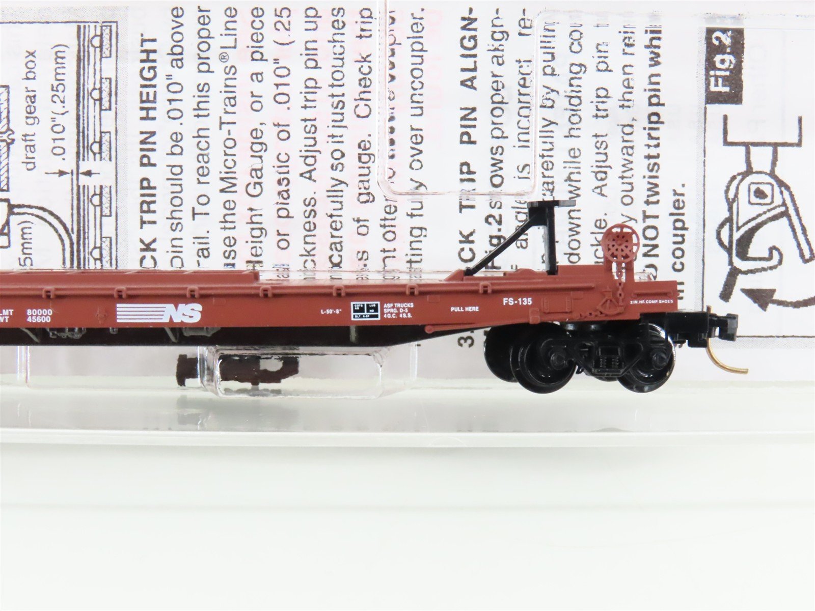 N Scale Micro-Trains MTL 64050 NS Norfolk Southern 57' 6