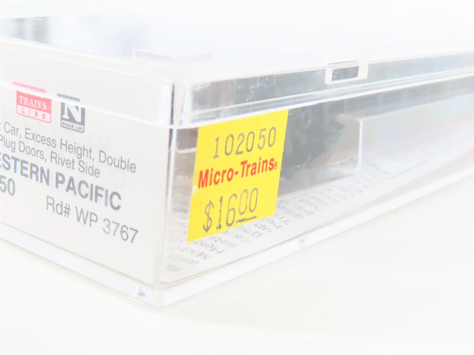 N Scale Freight Micro-Trains MTL 102050 WP Western Pacific 60' Box Car #3767