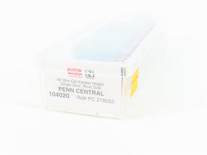 N Scale Micro-Trains MTL 104020 PC Penn Central 60' Single Door Box Car #278655