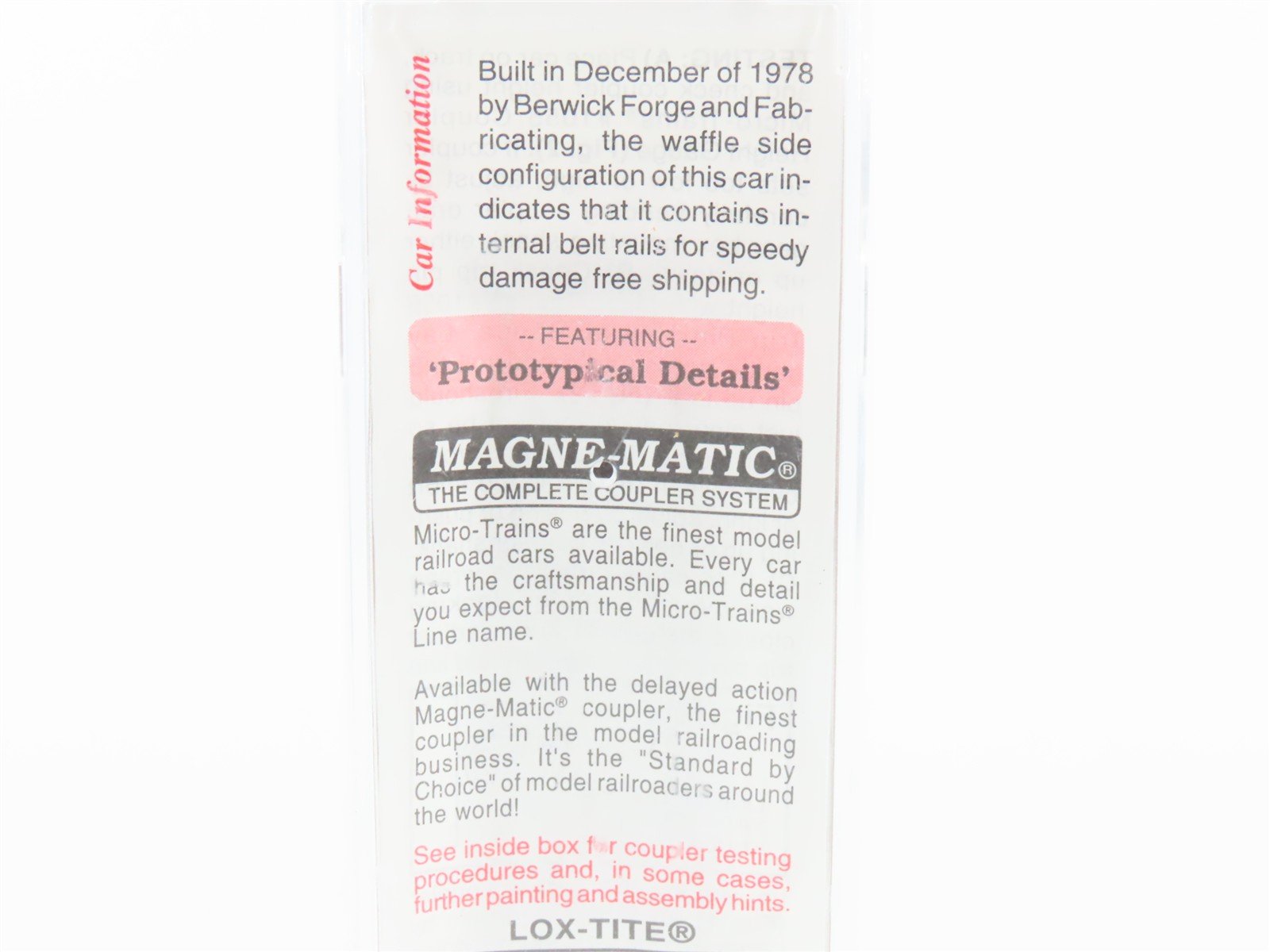 N Scale Micro-Trains MTL 103010 D&RGW Rio Grande Railroad 60' Box Car #63892