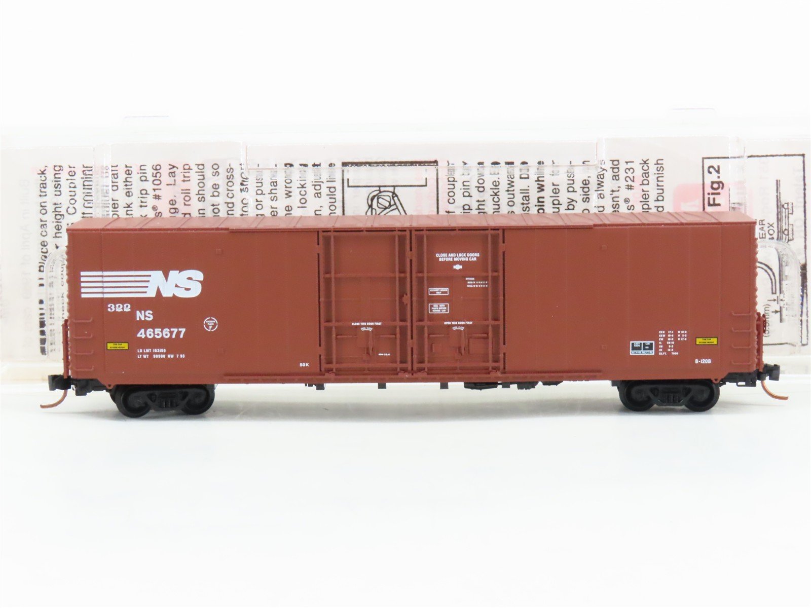 N Scale Micro-Trains MTL 102070 NS Norfolk Southern 60' Box Car #465677