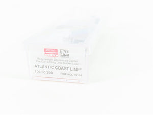 N Micro-Trains MTL 10900260 ACL Atlantic Coast Line Flat Car #79104 w/ Load