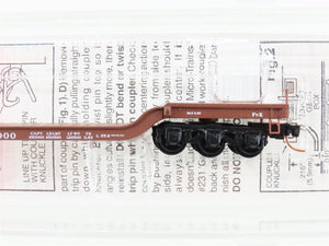 N Scale Micro-Trains MTL 109040 ATSF Santa Fe Depressed Center Flat Car #90000