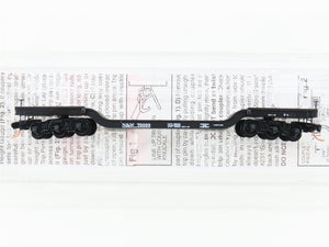 N Micro-Trains MTL 109030 N&W Norfolk & Western Depressed Center Flat Car #70099