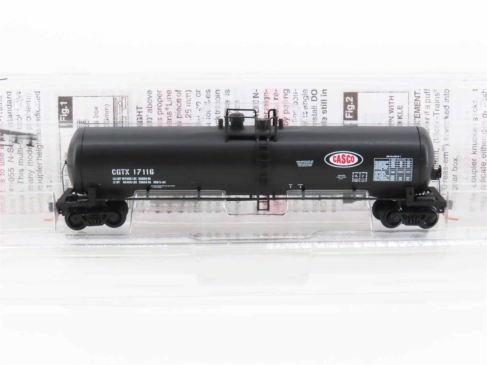 N Scale Micro-Trains MTL 11000110 CGTX Casco 56' General Service Tank Car #17116