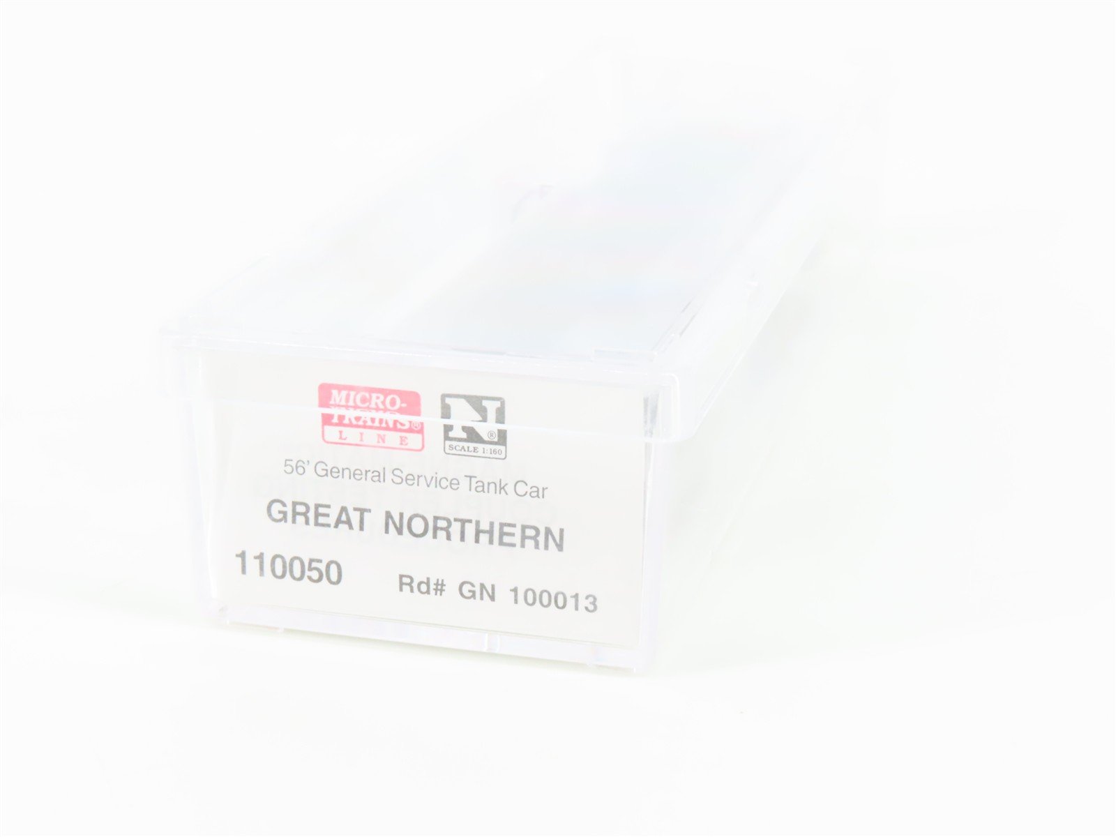 N Scale Micro-Trains MTL 110050 GN Great Northern Railroad 56' Tank Car #100013