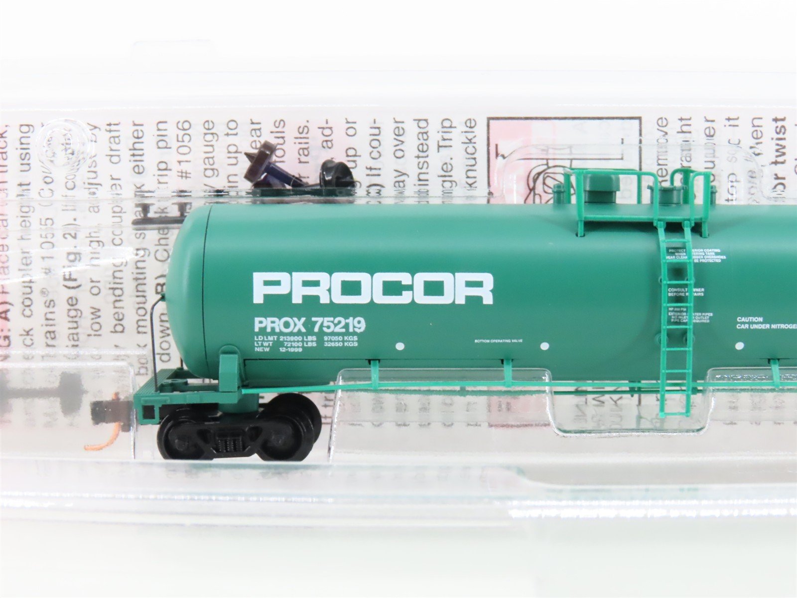 N Scale Micro-Trains MTL 110070 PROX Procor 56' General Service Tank Car #75219