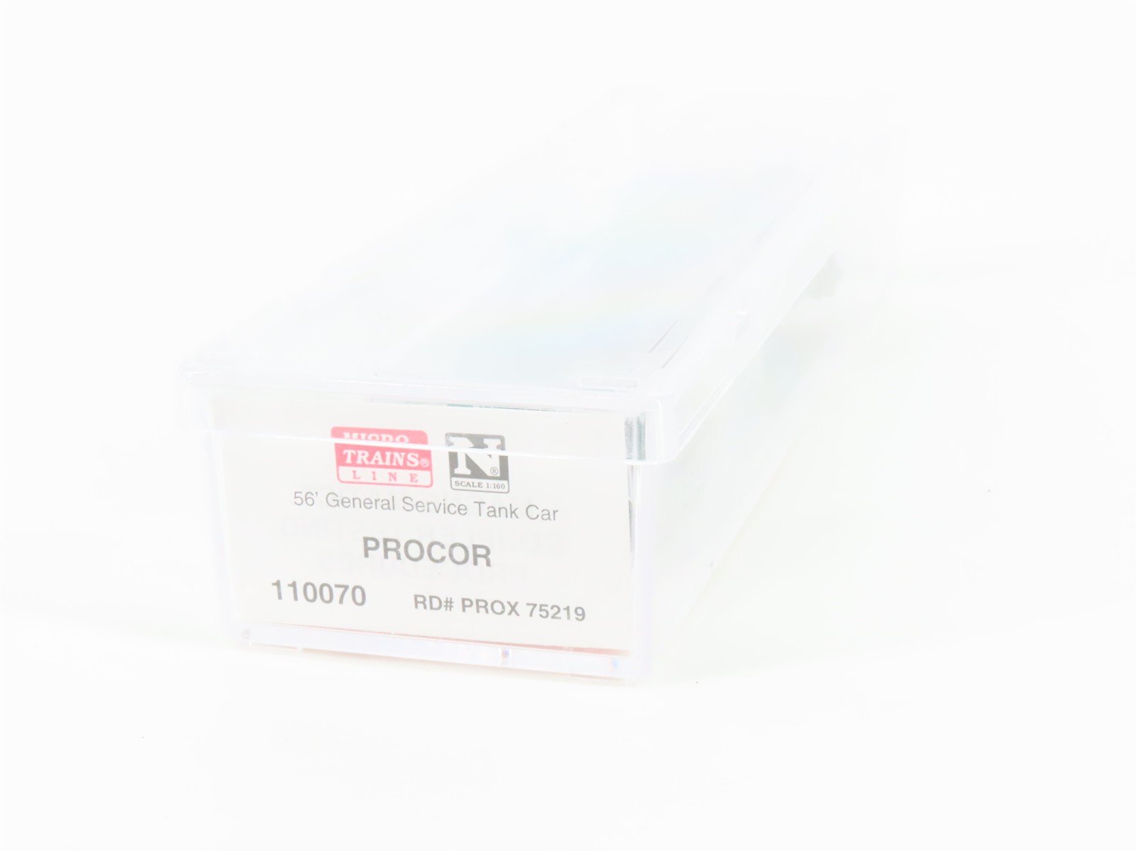 N Scale Micro-Trains MTL 110070 PROX Procor 56' General Service Tank Car #75219