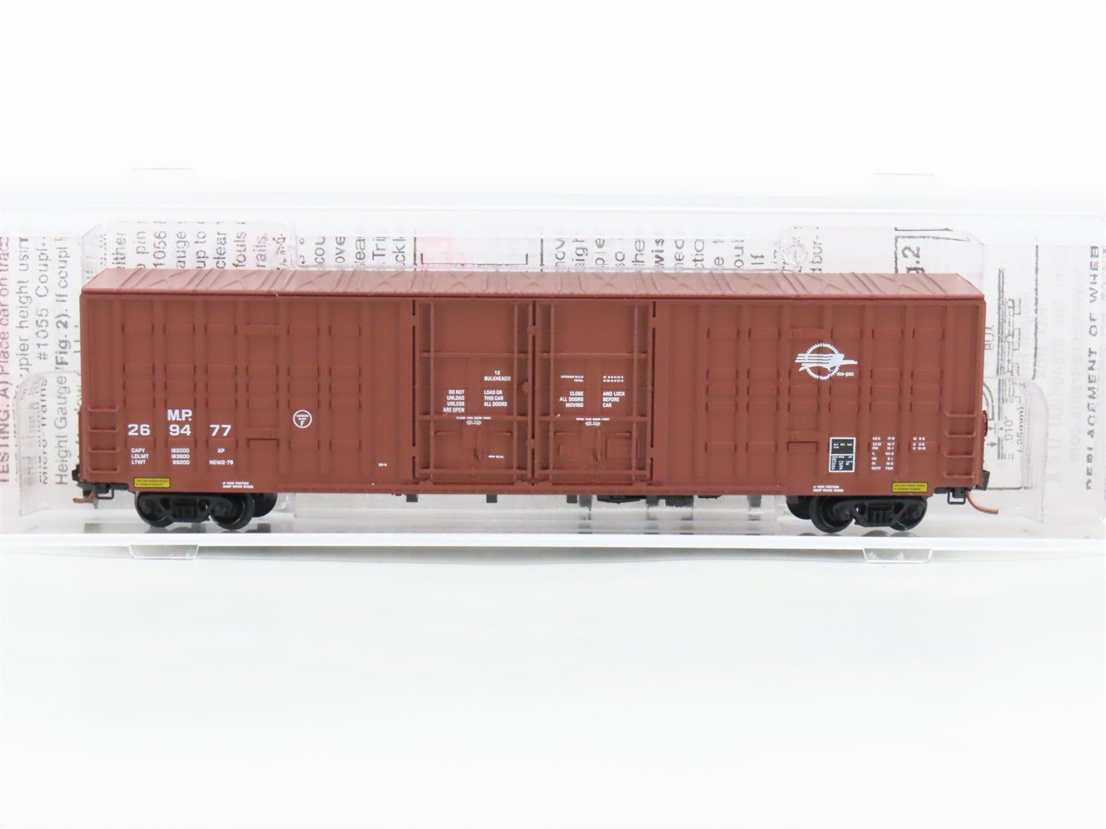 N Scale Micro-Trains MTL 103090 MP Missouri Pacific Railroad 60' Box Car #269477