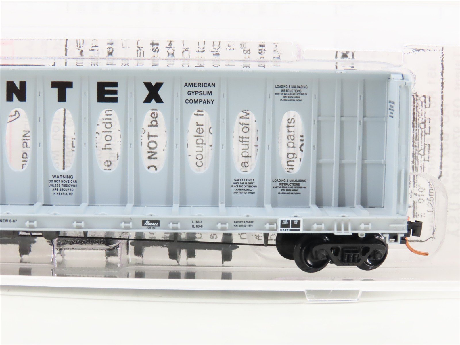 N Scale Micro-Trains MTL 53040 TCAX Centex 60' 8