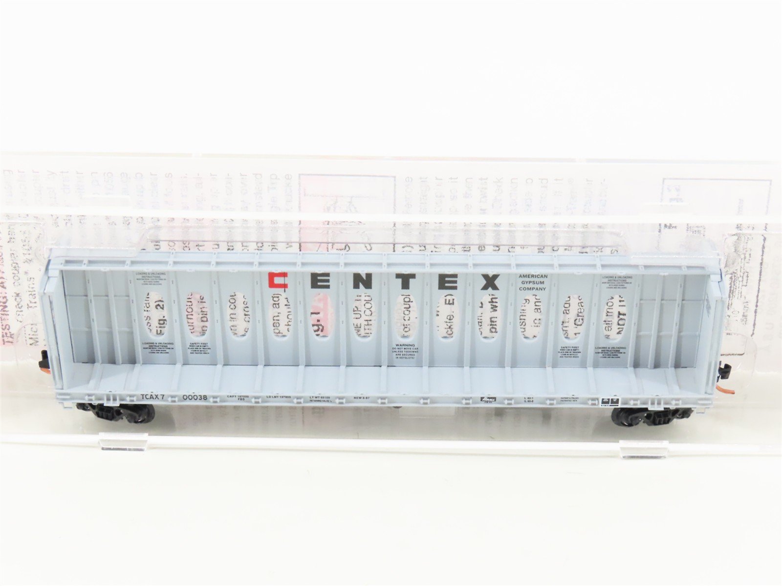 N Scale Micro-Trains MTL 53040 TCAX Centex 60' 8